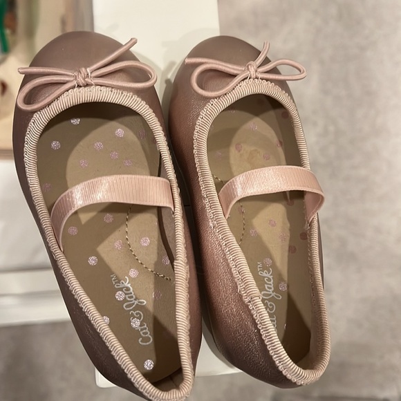 Cat and Jack Becca rose gold ballet flats! - Picture 2 of 6